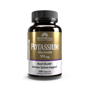Gluconato Potasio 99mg / 100 cap