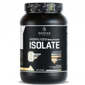 SASCHA FITNESS ISOLATE – CARAMELO 2 LB