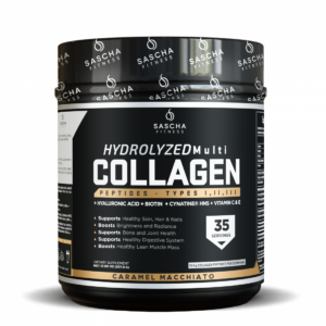 Sascha Fitness Collagen – Caramel Macchiato